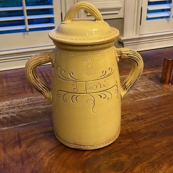 Vietri Italian Canister.